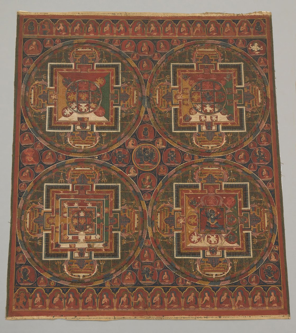 Quattro Mandala del Ciclo Guhyasamaja, XVI secolo da Unbekannt