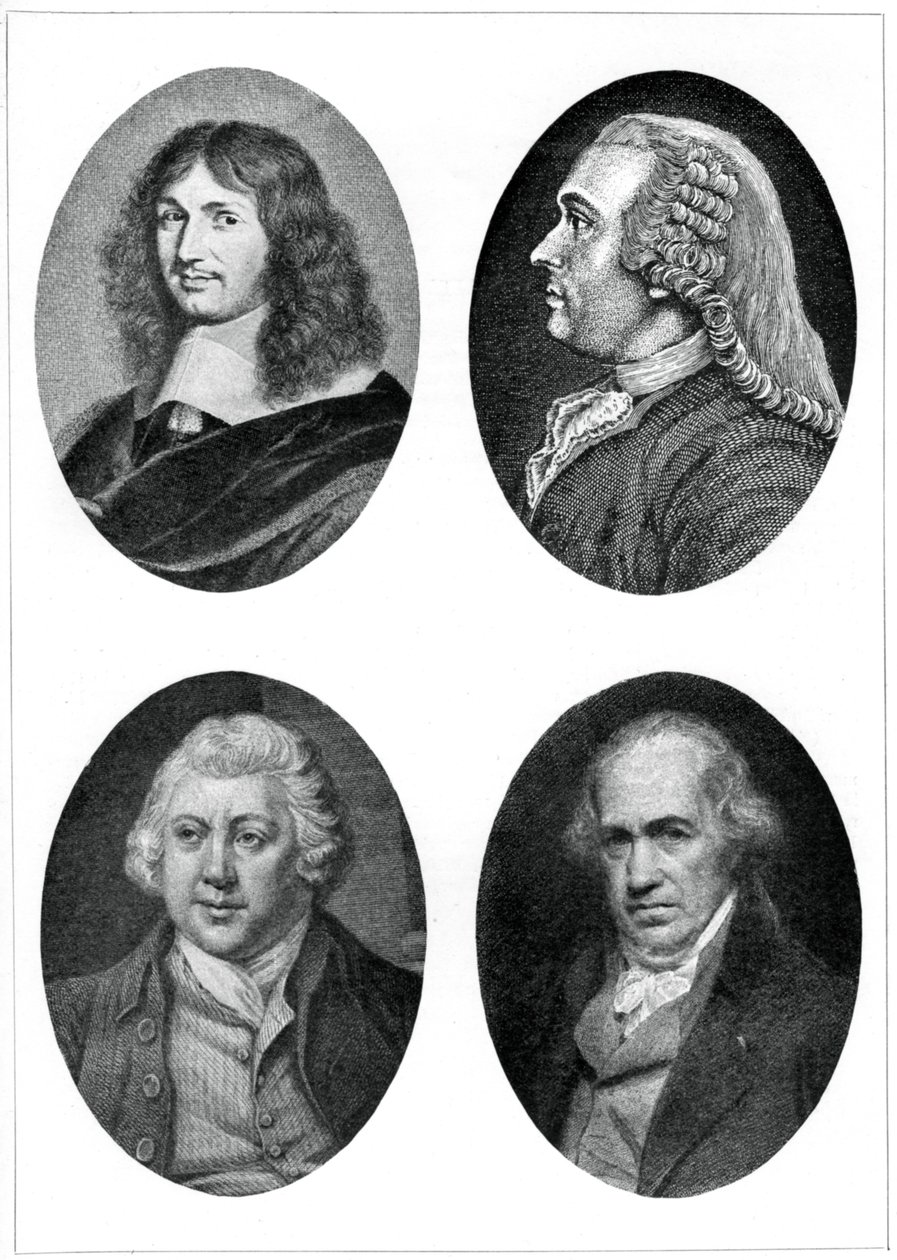 Quattro riformatori industriali: Colbert, Turgot, Arkwright e Watt, 1903 da Unbekannt