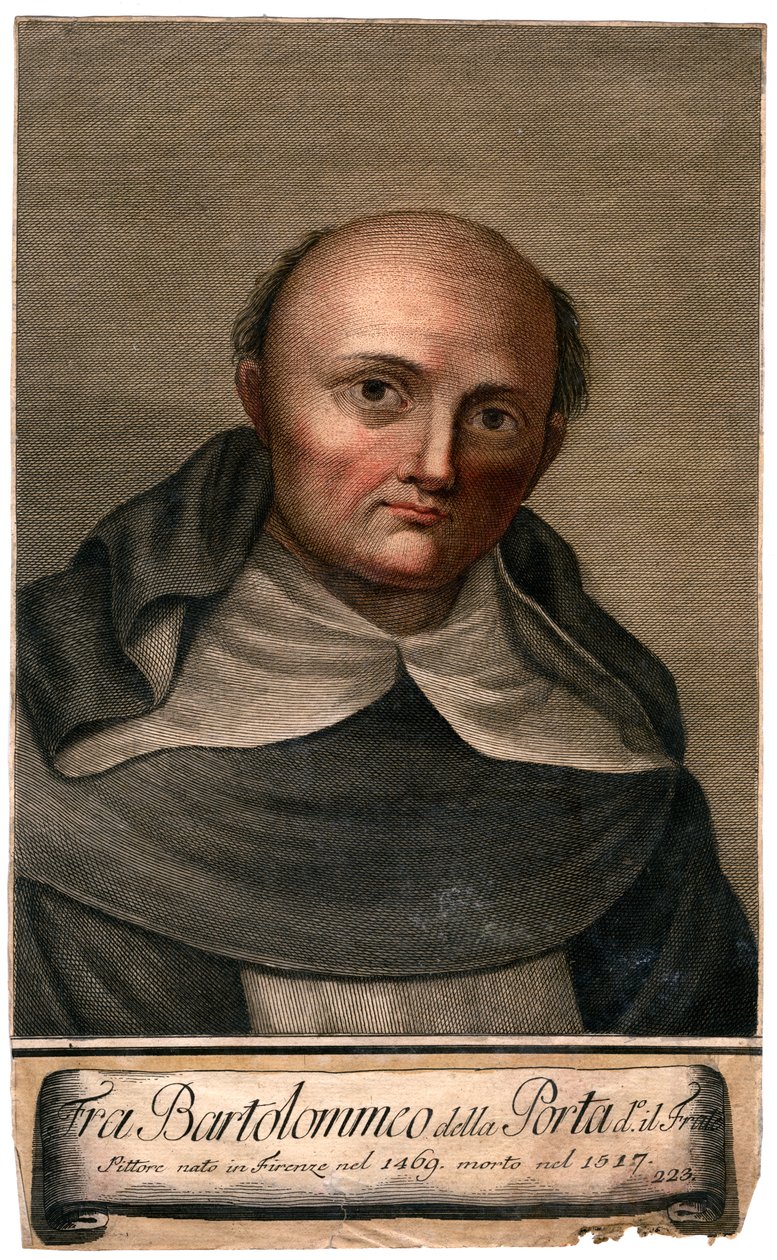 Fra Bartolomeo della Porta, artista rinascimentale fiorentino da Unbekannt