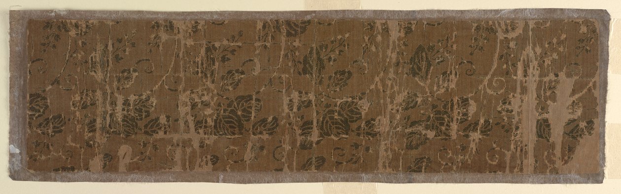 Frammento di una veste buddista kesa, periodo Momoyama o Edo, fine XVI-XVII secolo da Unbekannt