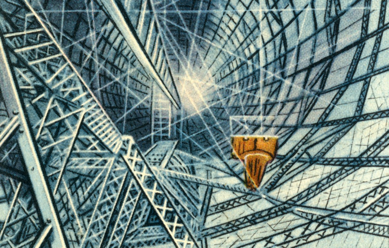 Struttura di un dirigibile, 1932 da Unbekannt