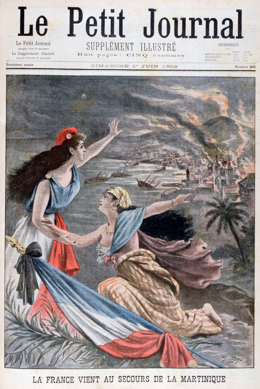 La Francia assiste la Martinica da Unbekannt