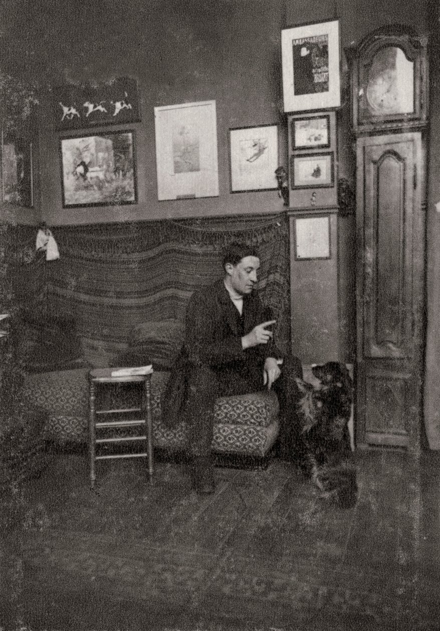 Francisque Poulbot, caricaturista e illustratore francese, 1909 da Unbekannt
