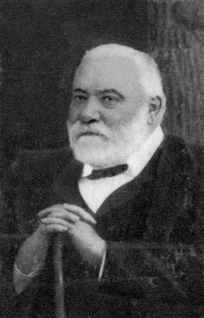 Francisque Sarcey, giornalista e critico teatrale francese, fine XIX secolo da Unbekannt