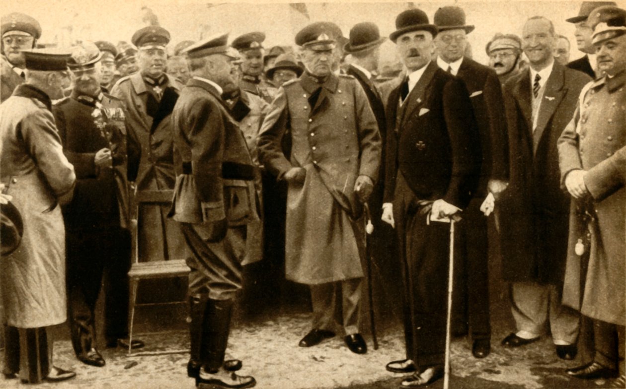 Franz von Papen e Kurt von Schleicher, 1932, 1933 da Unbekannt