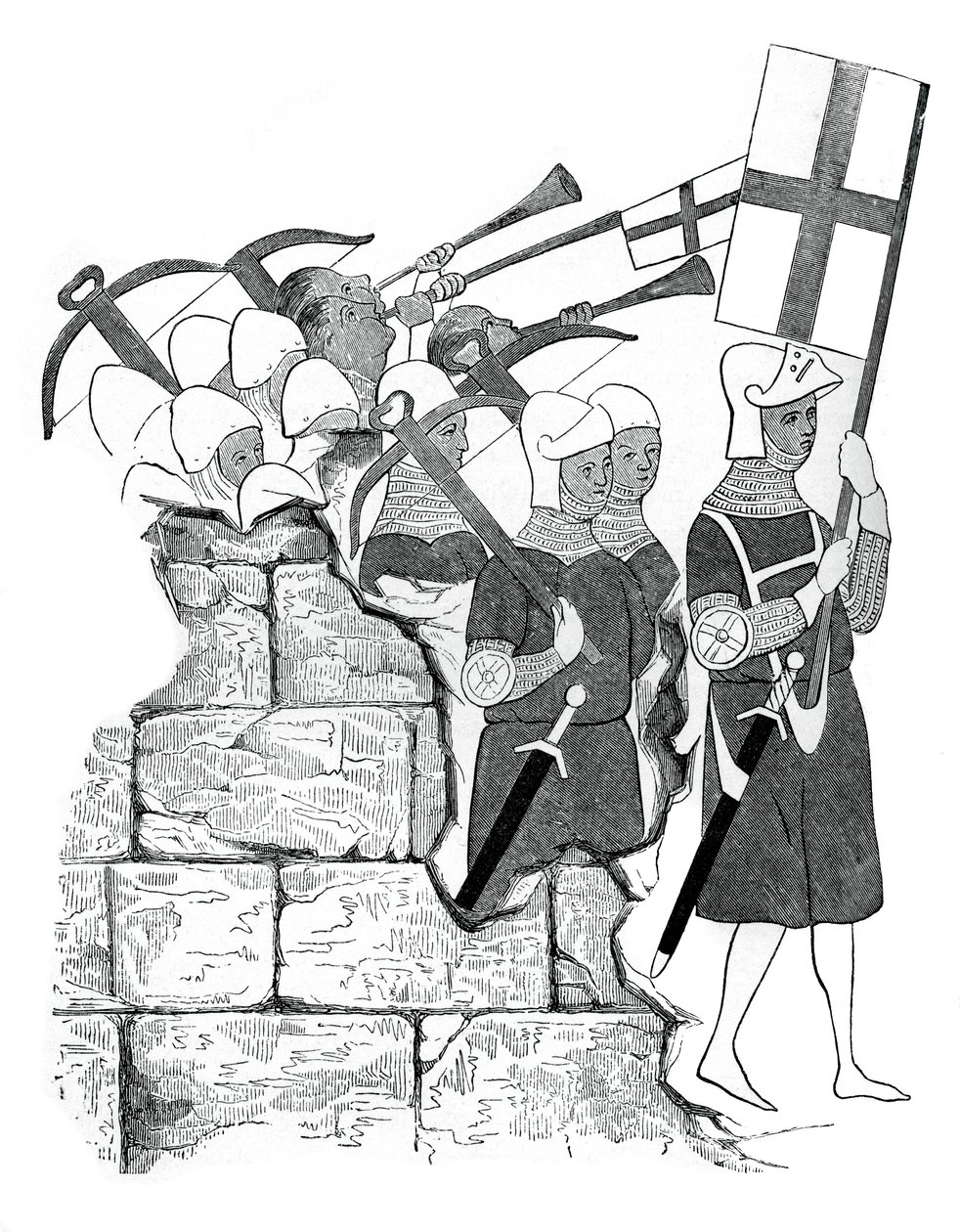 Fraternità dei balestrieri, 15° secolo, 1870 da Unbekannt