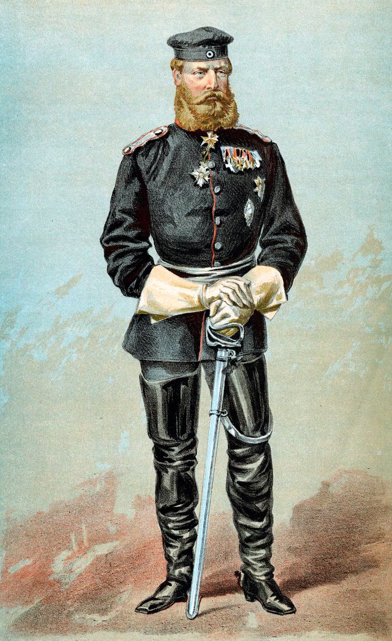 Federico III 1831-1888, Imperatore di Germania, 1870 da Unbekannt