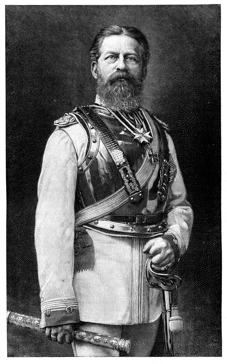 Federico III, re di Prussia e imperatore di Germania, 1900 da Unbekannt