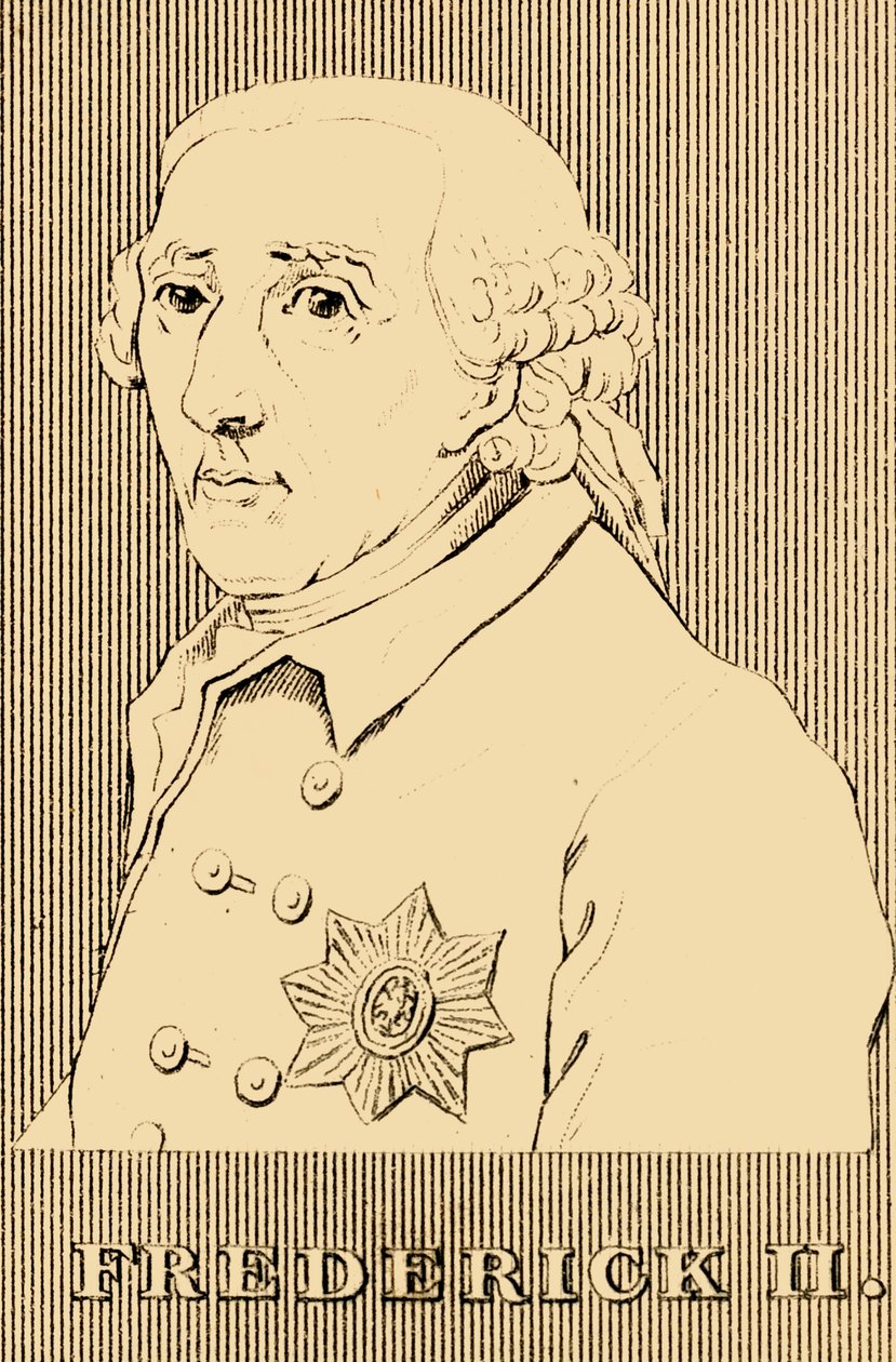 Federico II, 1712-1786, 1830 da Unbekannt