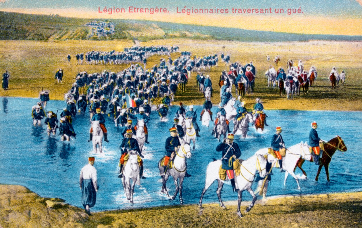 Legione straniera francese, Marocco, c1900 da Unbekannt