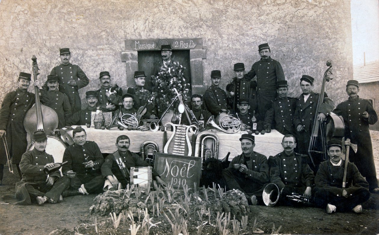 Natale della Legione Straniera Francese, Algeria, 1910 da Unbekannt