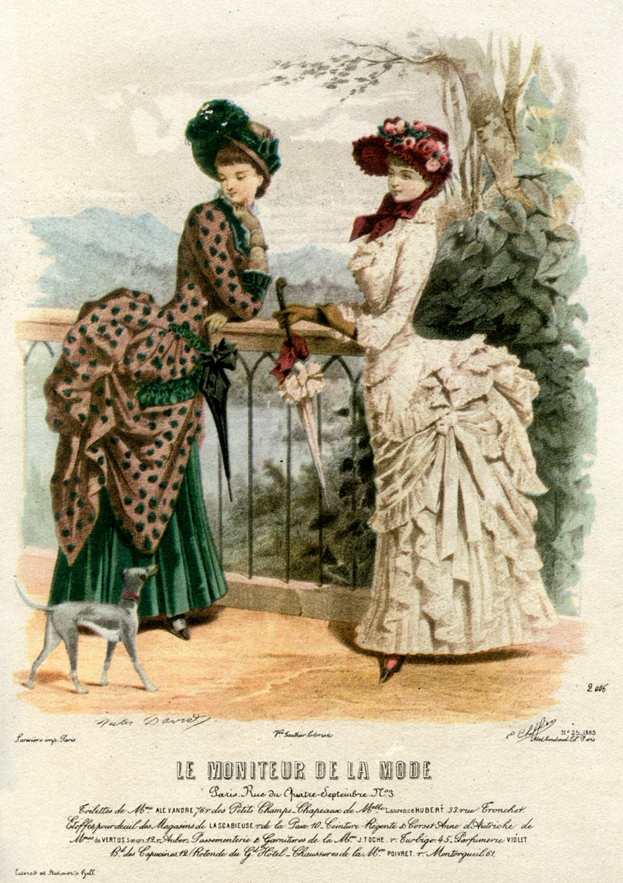 Mode francesi del XIX secolo, 1883 1938 da Unbekannt