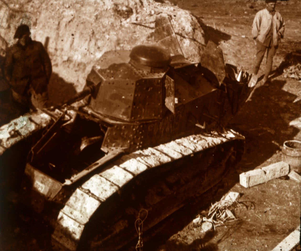Carro armato francese, c1914-c1918 da Unbekannt