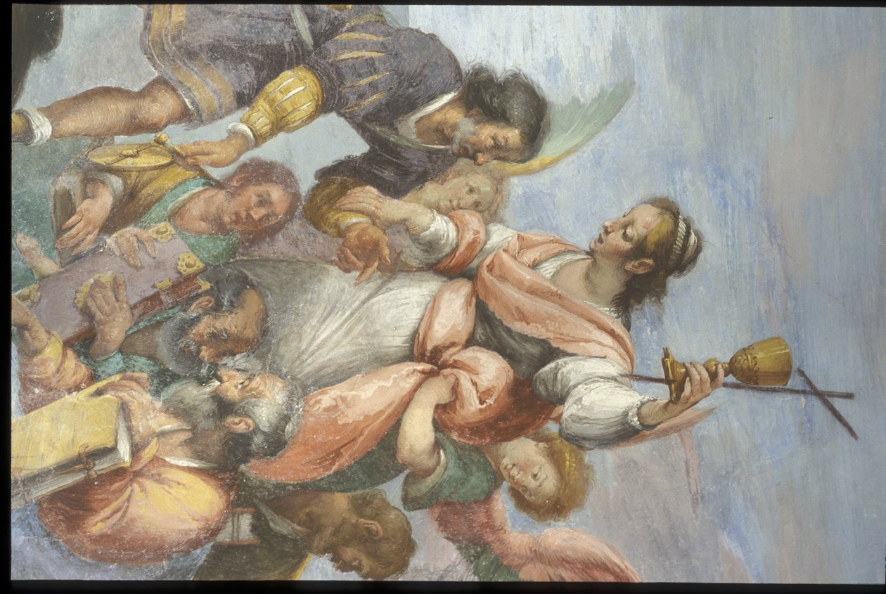Affreschi nel Palazzo Lomellino, Genova, Liguria, Italia da Unbekannt