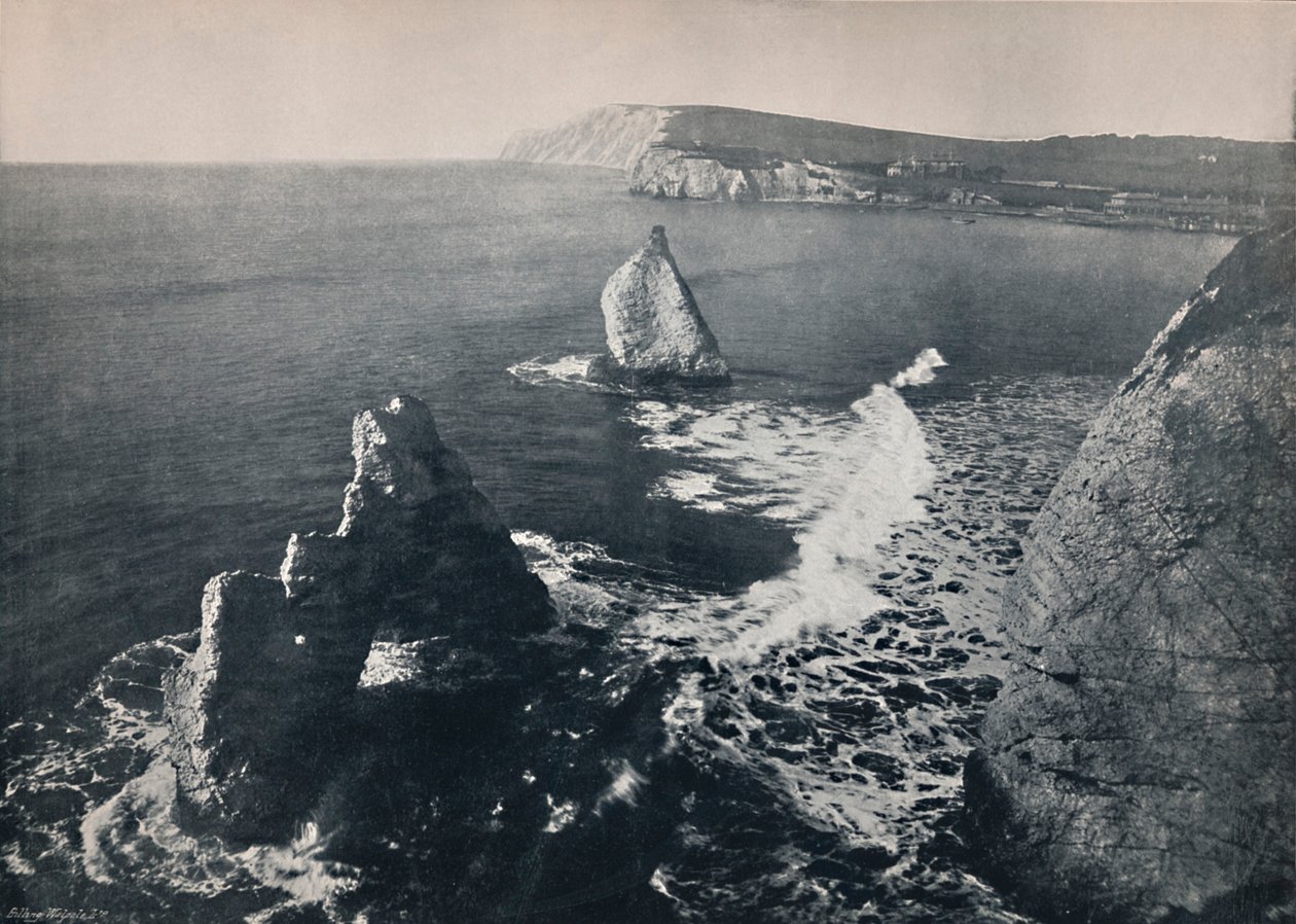 Freshwater Bay - Mostra la roccia ad arco, 1895 da Unbekannt