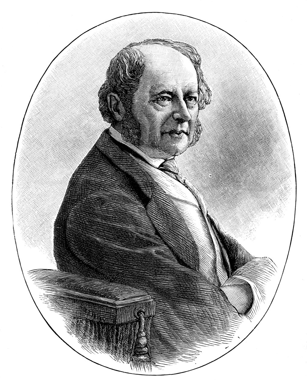Friedrich Ferdinand Graf von Beust 1809-1886, statista austriaco da Unbekannt