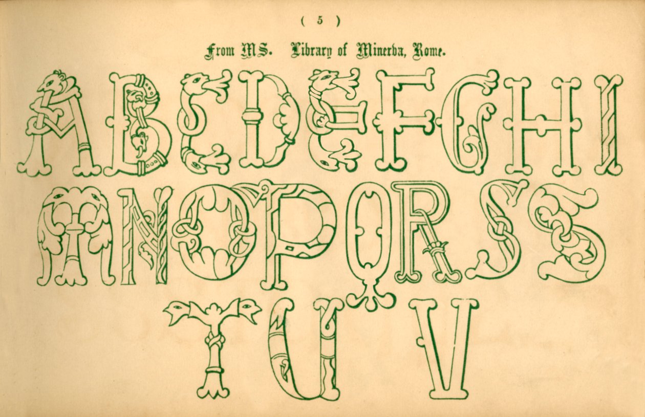 Dalla Biblioteca di Minerva, Roma, 1862 da Unbekannt