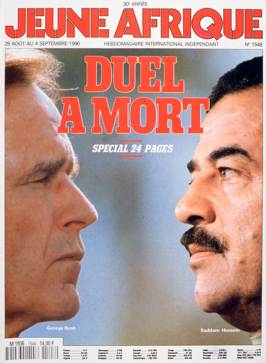 Copertina di Jeune Afrique da Unbekannt