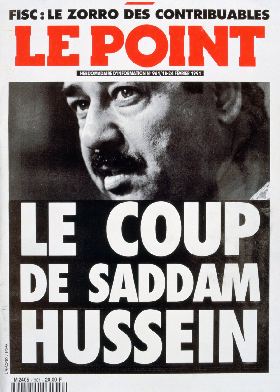 Copertina di Le Point, febbraio 1991 da Unbekannt