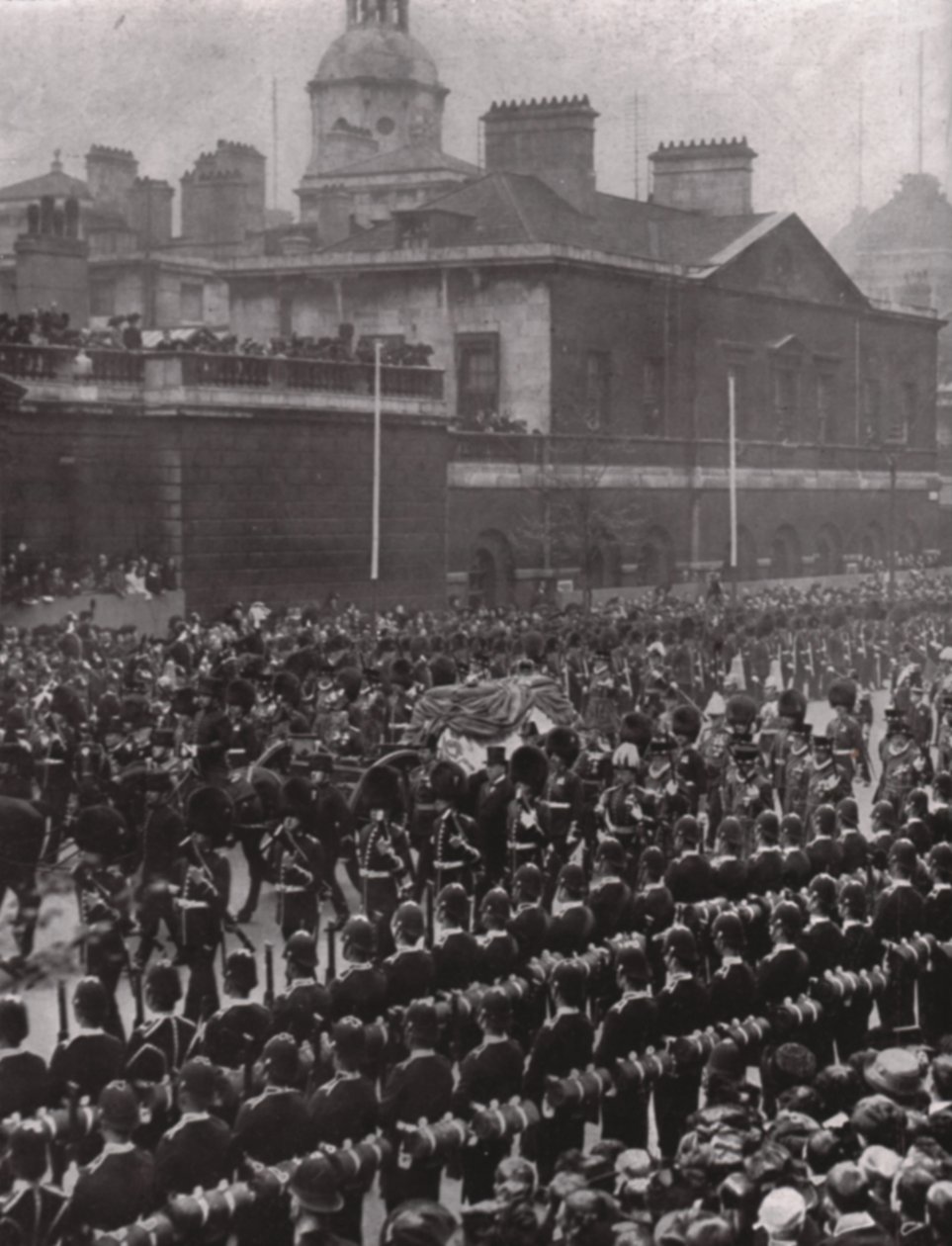 Processione funebre di Re Edoardo VII, Whitehall, Londra, 20 maggio 1910 da Unbekannt