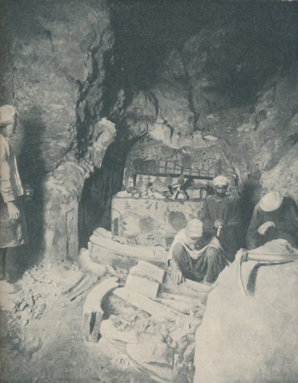 Camera funeraria dove le mummie egiziane attendevano la resurrezione da Unbekannt