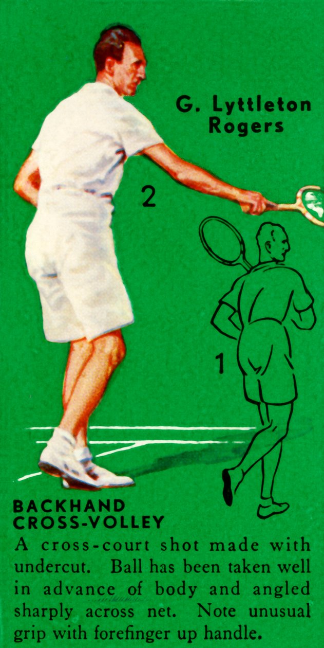 G. Lyttleton Rogers - Rovesciata di volée, c1935 da Unbekannt