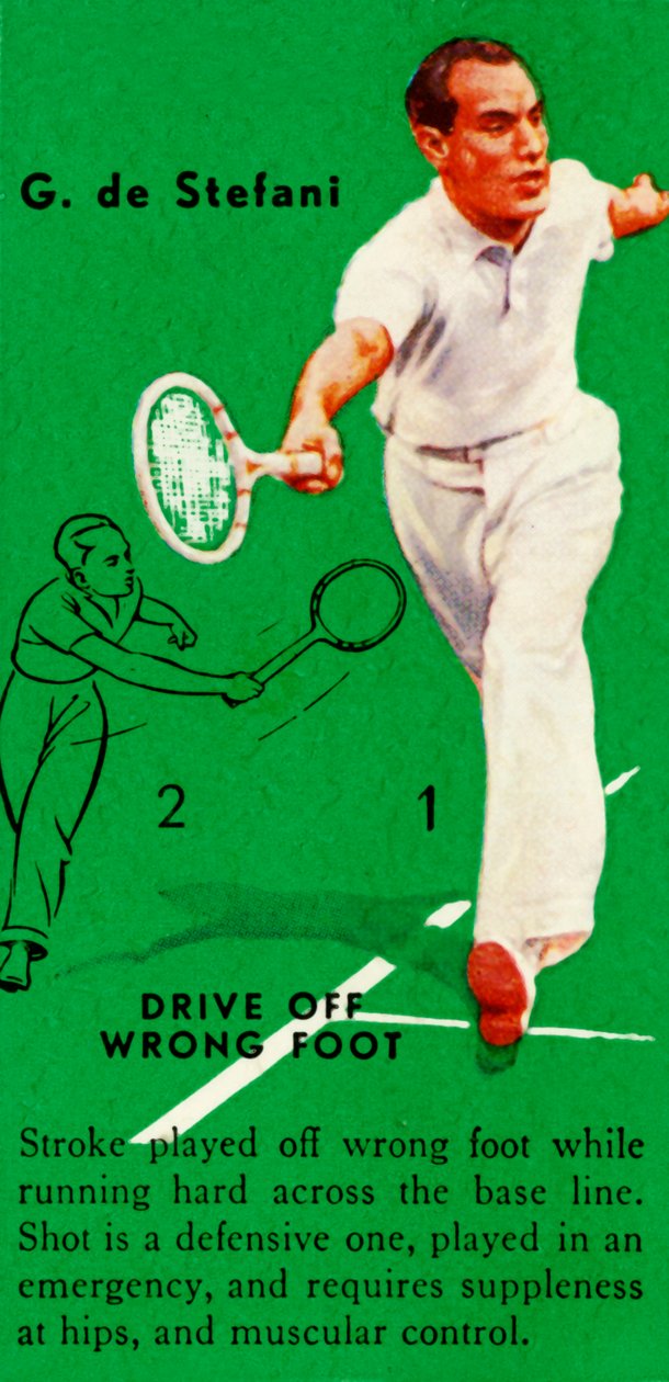 G. de Stefani - Drive Off Wrong Foot, c1935 da Unbekannt