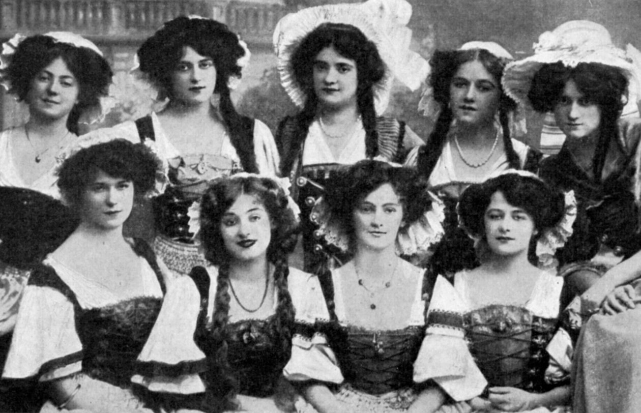 Gaiety Girls, 1908 da Unbekannt