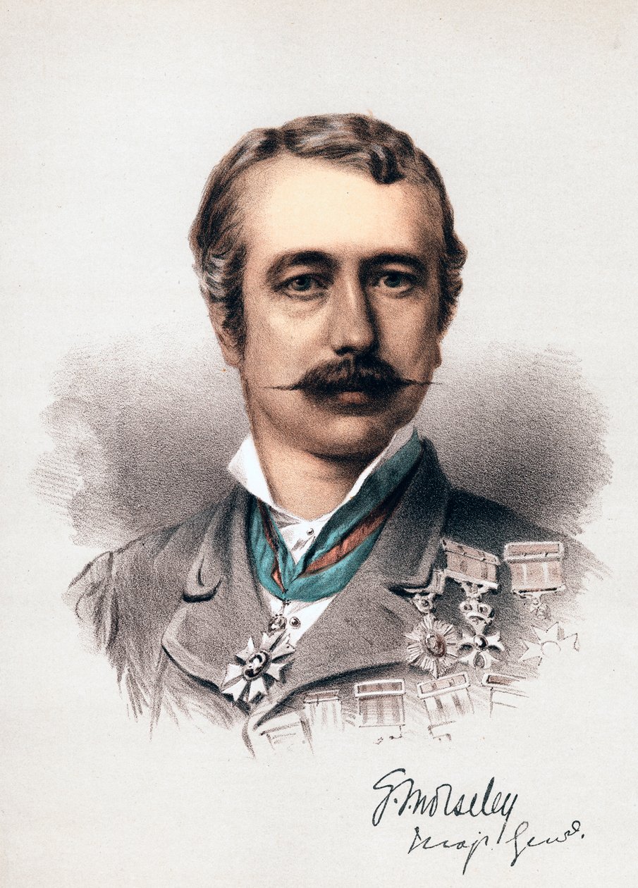 Garnet Joseph Wolseley, Visconte Wolseley, soldato britannico nato in Irlanda, c1880 da Unbekannt