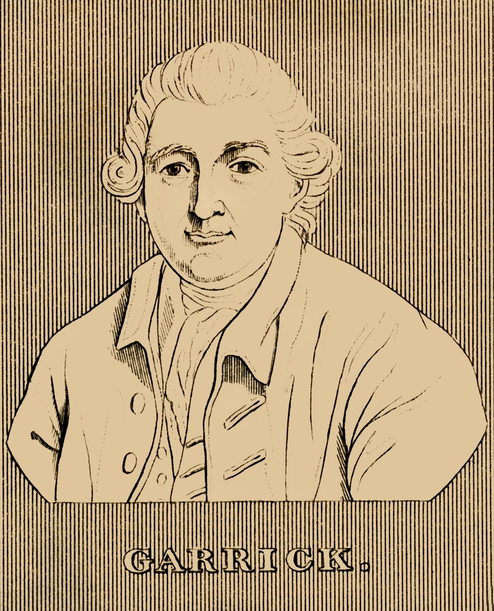 Garrick, 1717-1779 da Unbekannt