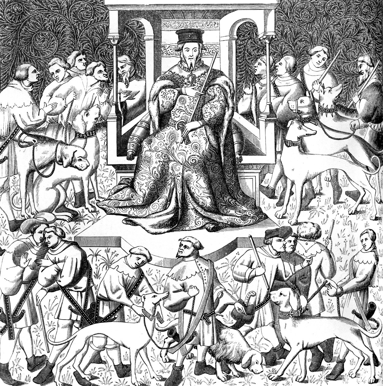 Gaston Phoebus insegna l