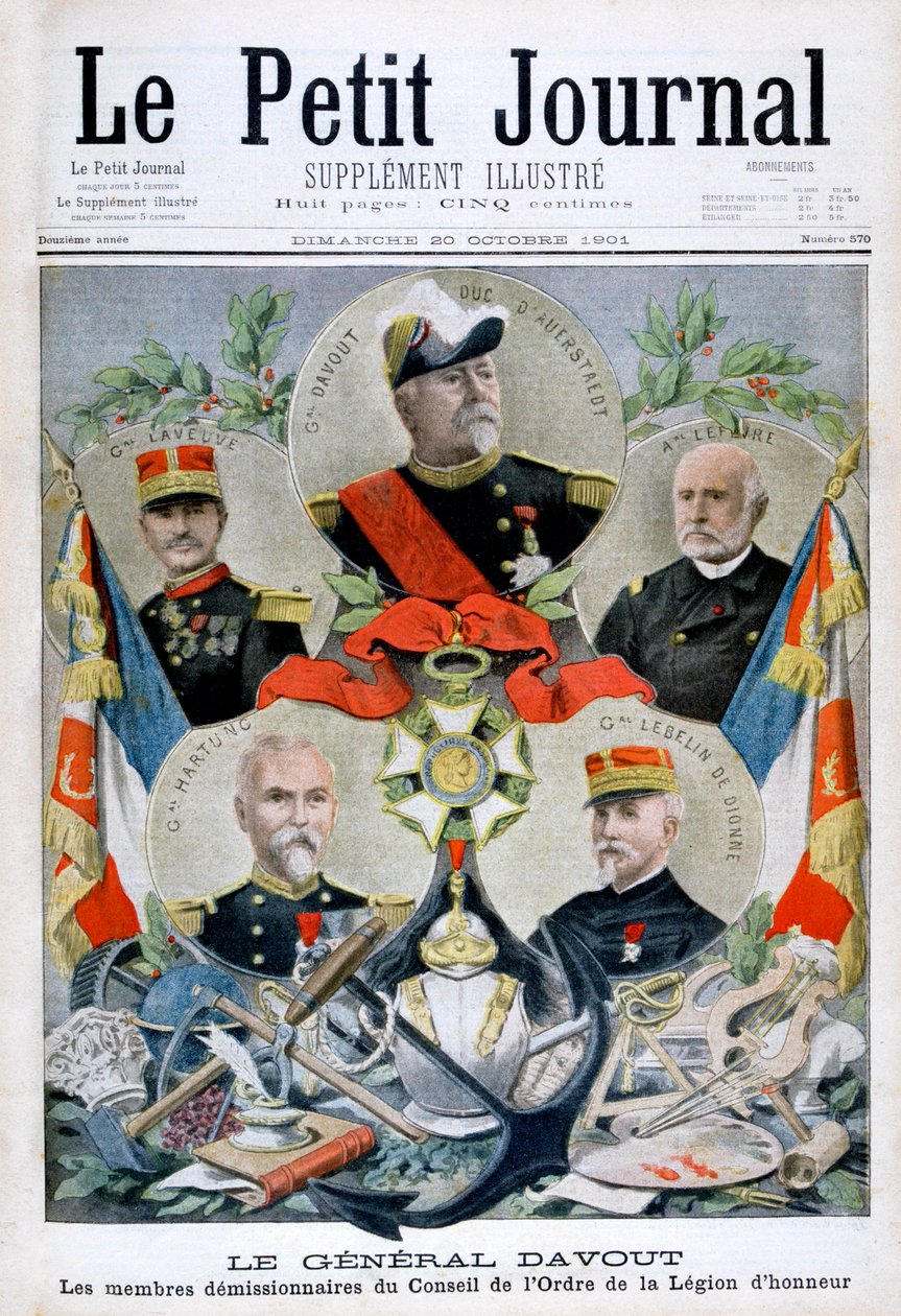 Generale Davout e membri del Consiglio della Legion d