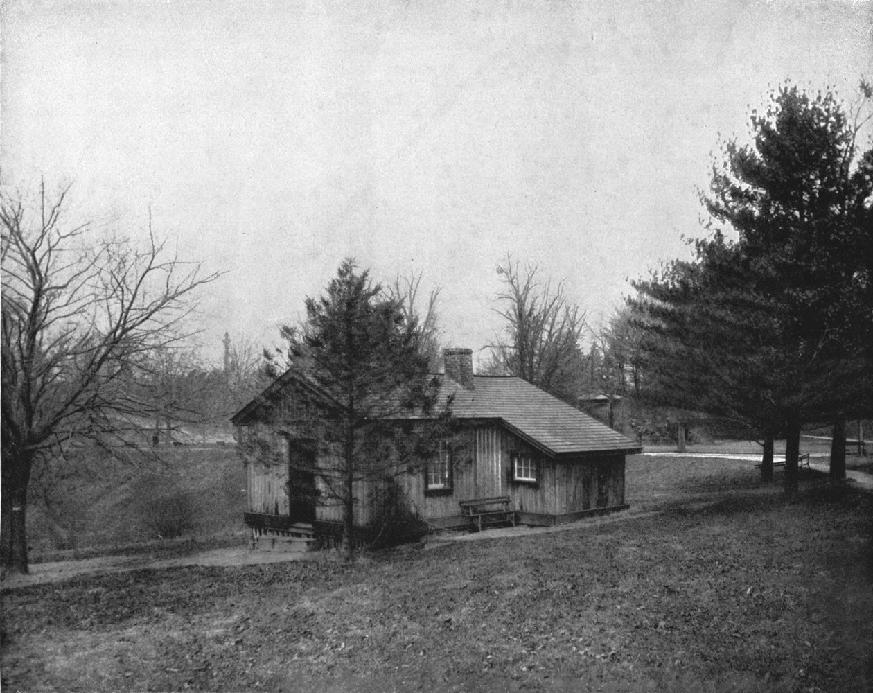 Capanna di tronchi del generale Grant, Fairmount Park, Philadelphia, USA da Unbekannt