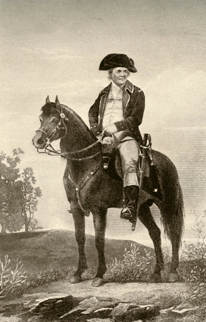 Generale Israel Putnam, che mostra l