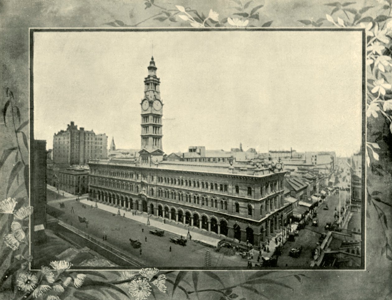 Ufficio postale generale, Sydney, 1901 da Unbekannt