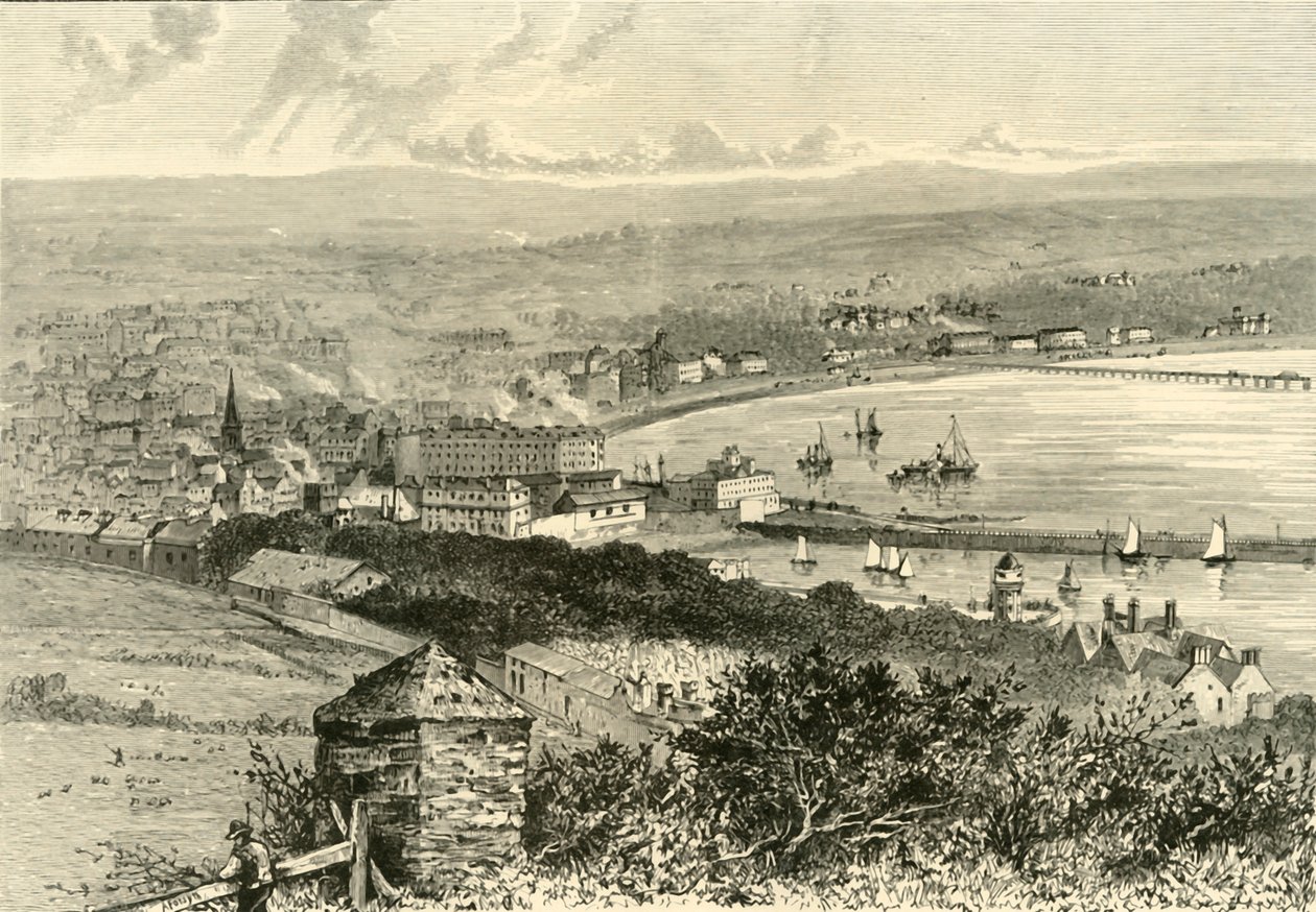 Veduta generale di Douglas, 1898 da Unbekannt