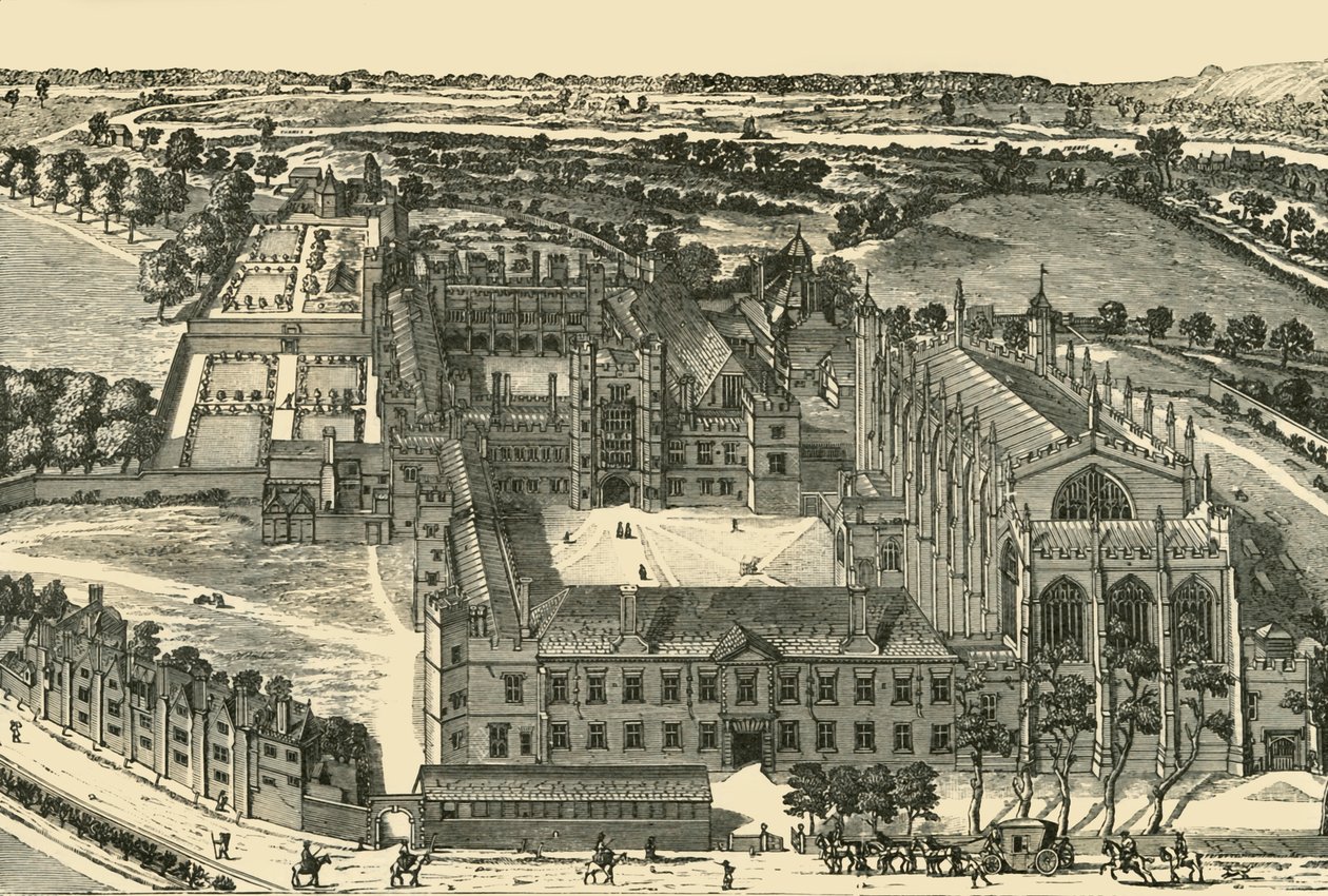 Vista generale del Eton College, 1911 da Unbekannt