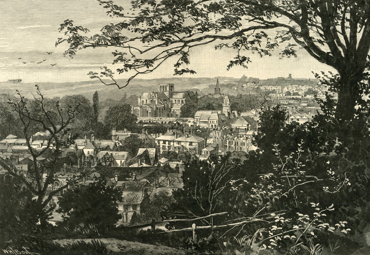 Veduta Generale di Winchester da Unbekannt