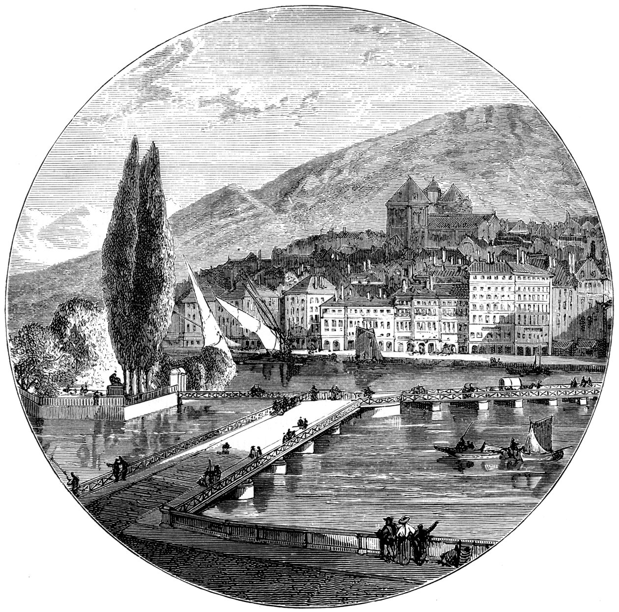 Ginevra, Svizzera, 1900 da Unbekannt