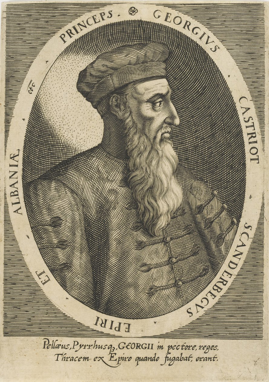 Giorgio Castriota 1405-1468, noto come Skanderbeg, c. 1620 da Unbekannt