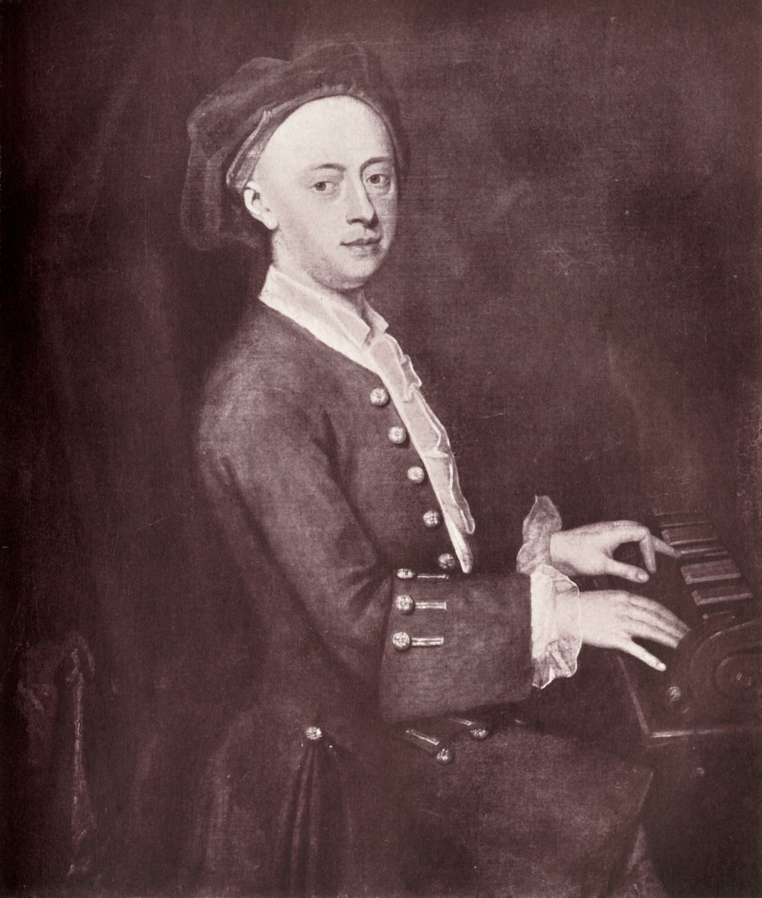 George Frederick Handel, c1720, 1919 da Unbekannt