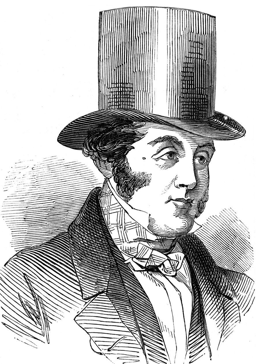 George Hudson, il Re delle Ferrovie, 1848 da Unbekannt