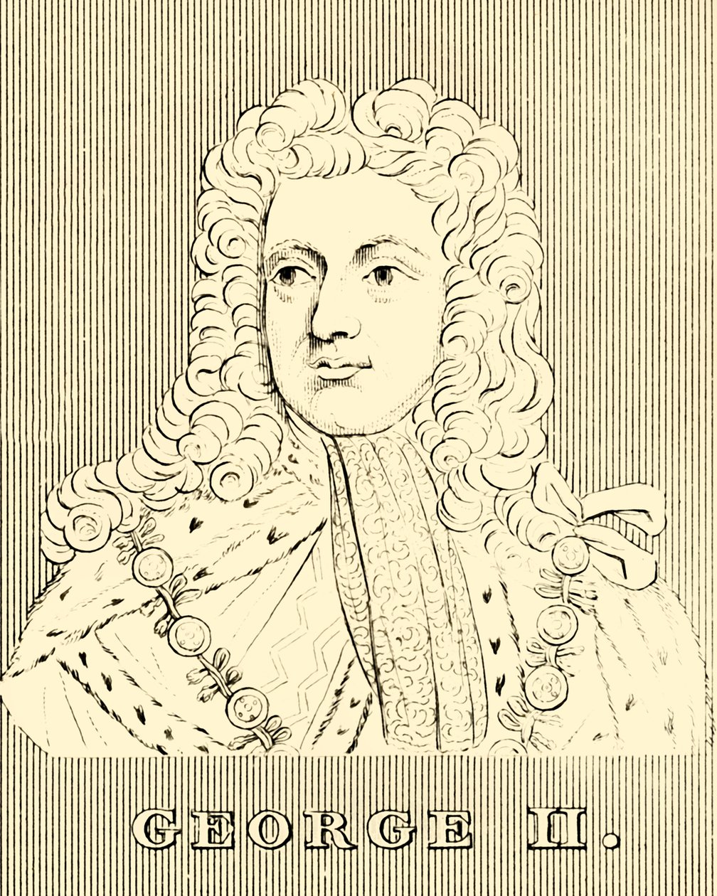 Giorgio II, 1683-1760, 1830 da Unbekannt