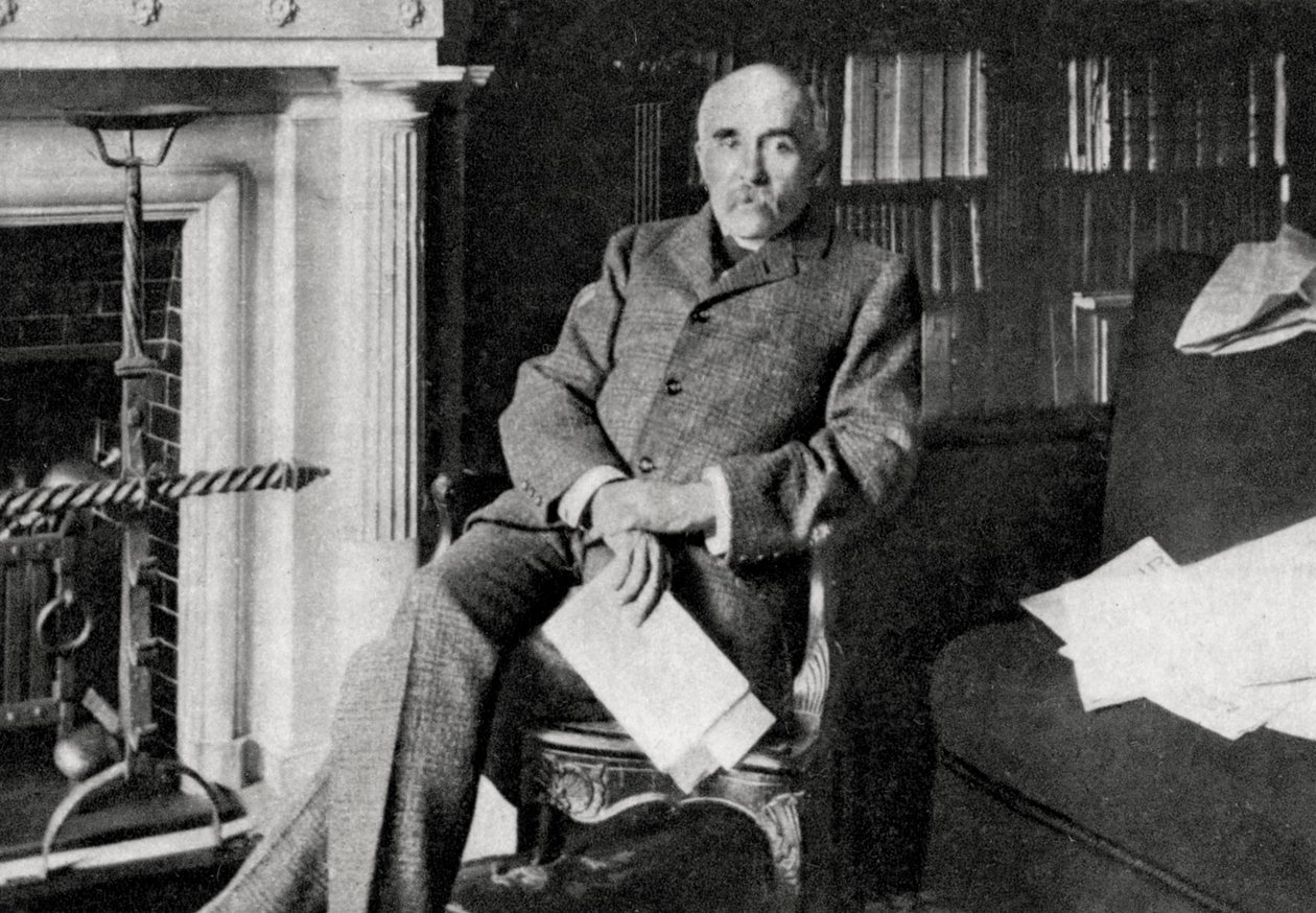 Georges Clemenceau, statista francese, 1886 da Unbekannt