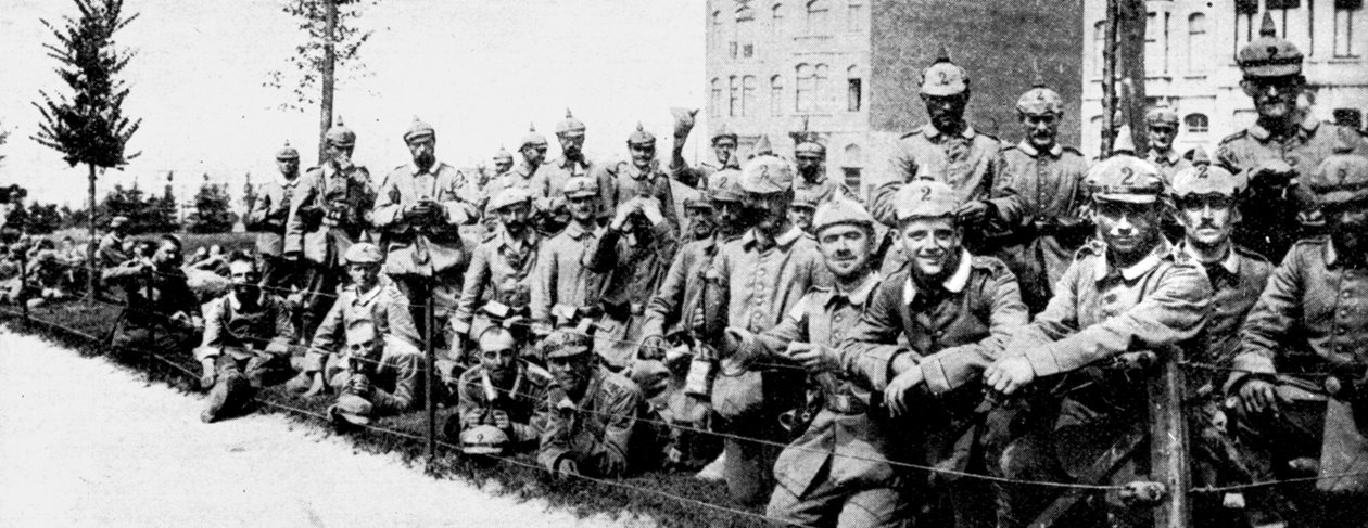 Guardia Imperiale Tedesca a Bruxelles, Prima Guerra Mondiale, 1914 da Unbekannt
