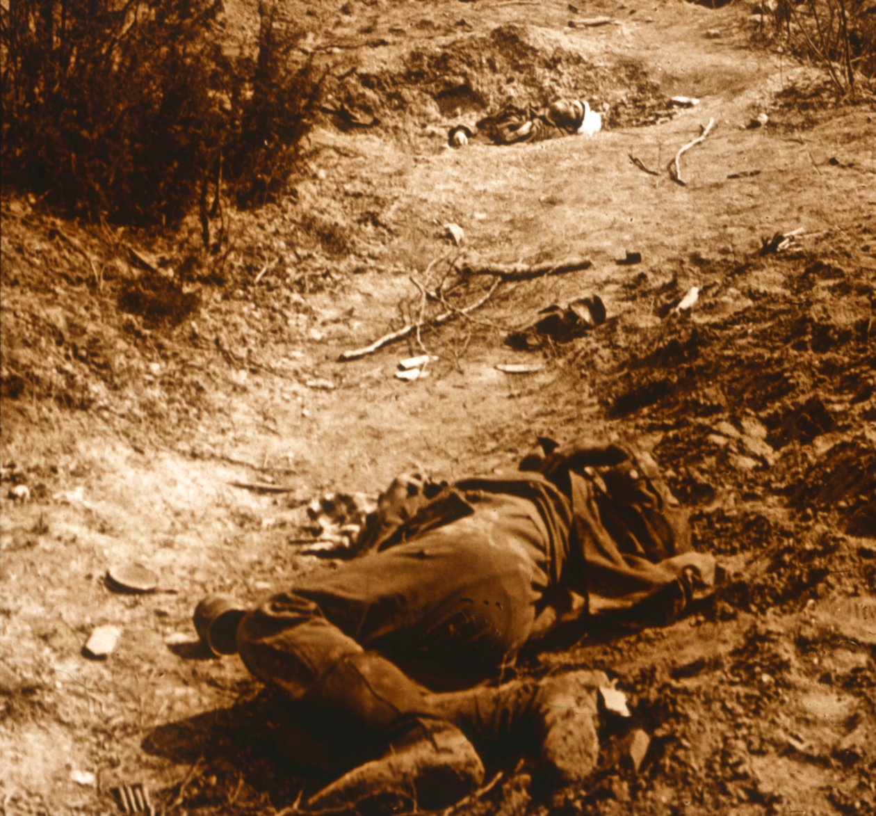 Corpo tedesco, Chavonne, Francia, c1914-c1918 da Unbekannt