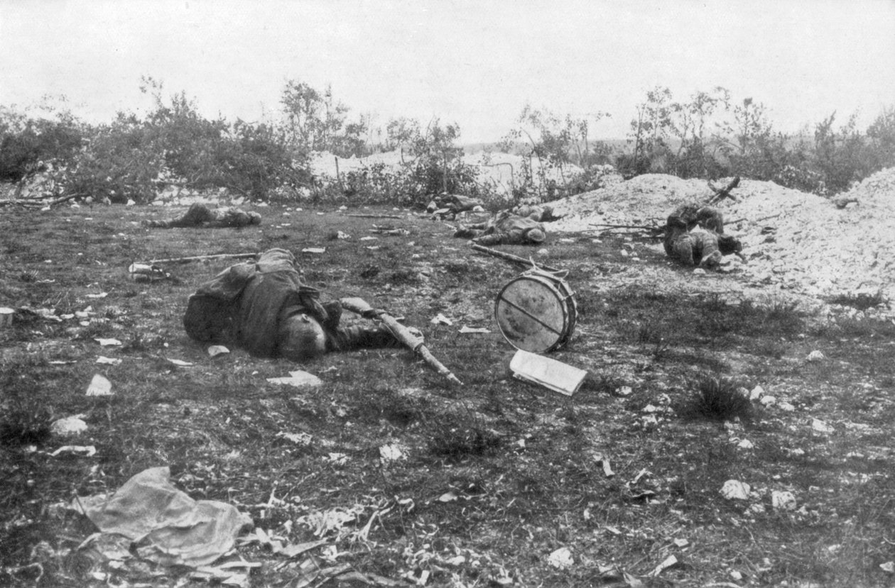 Morti tedeschi, Seconda Battaglia di Champagne, Francia, 25 settembre-6 novembre 1915 da Unbekannt
