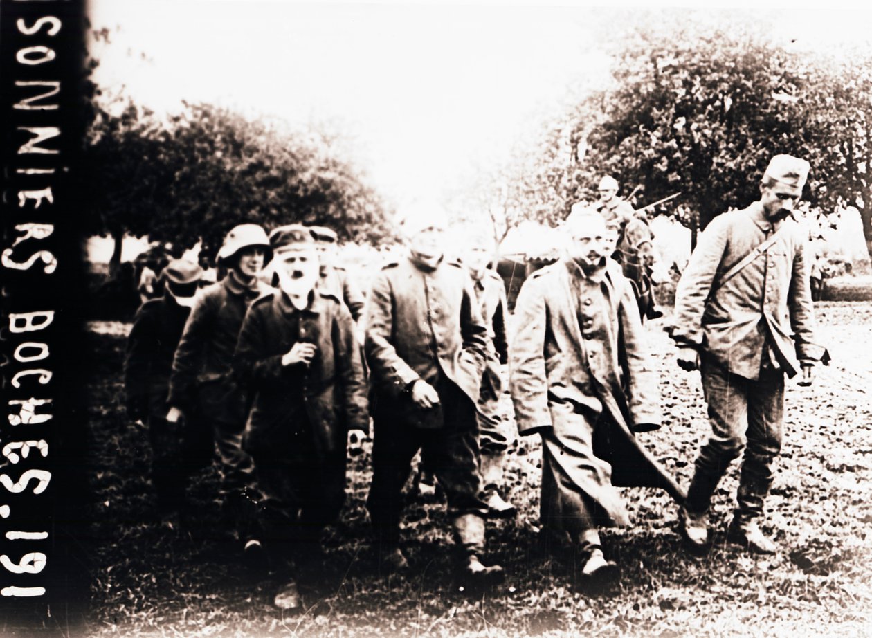 Prigionieri di guerra tedeschi, c1914-c1918 da Unbekannt