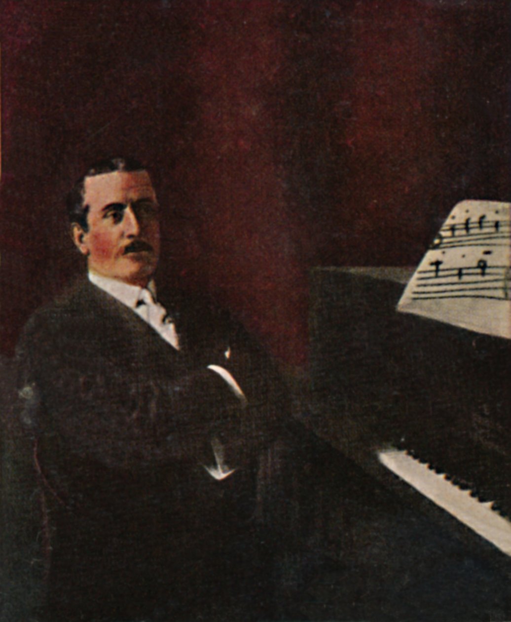 Giacomo Puccini 1858-1924 da Unbekannt