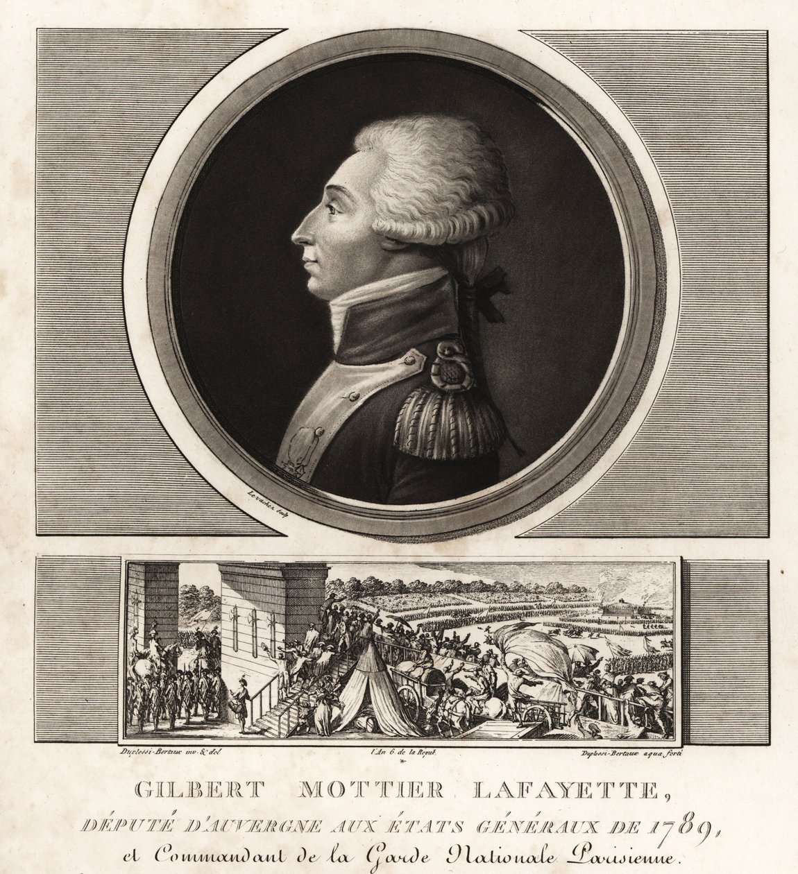Gilbert Mottier Lafayette, deputato di Augergne agli Stati Generali da Unbekannt